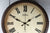Funkwanduhr hellbraunes Zifferblatt, Metall - AMS Modell: 5977