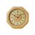AMS Wanduhr aus Buchenholz mit Zifferblatt und Mineralglas