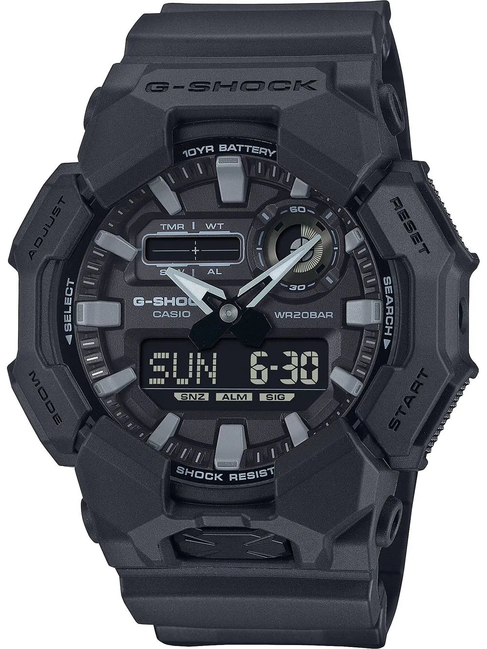 Casio G-Shock GA-010-1A1ER Uhr • 10 Jahre Batterie • Carbon Core Guard