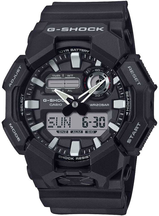 Casio G-Shock GA-010-1AER Herrenuhr • 10 Jahre Batterie • Carbon Core Guard