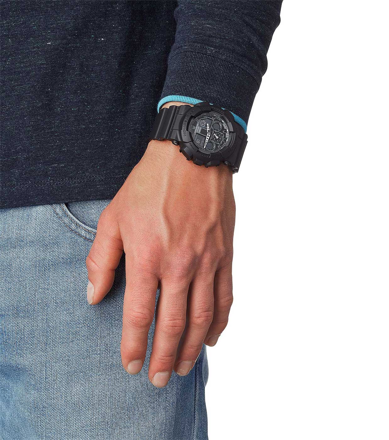 Casio G-Shock GA-100-1A1ER Uhr • 20 Bar Wasserdicht • Stoßfest