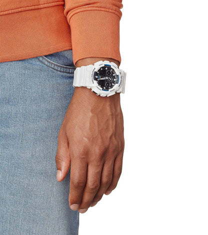 Casio G-SHOCK GA-100B-7A Herren Uhr • Robustes Design • Analog-Digital Zeitanzeige