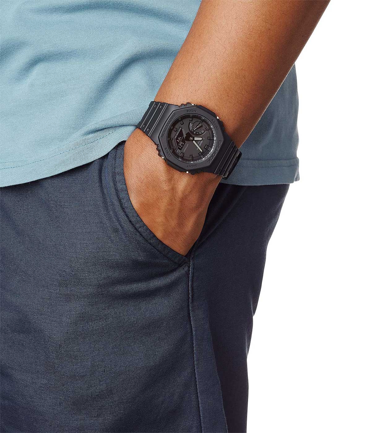 Casio G-Shock GA-2100-1A1ER Uhr • Carbon Core Guard • 20 Bar