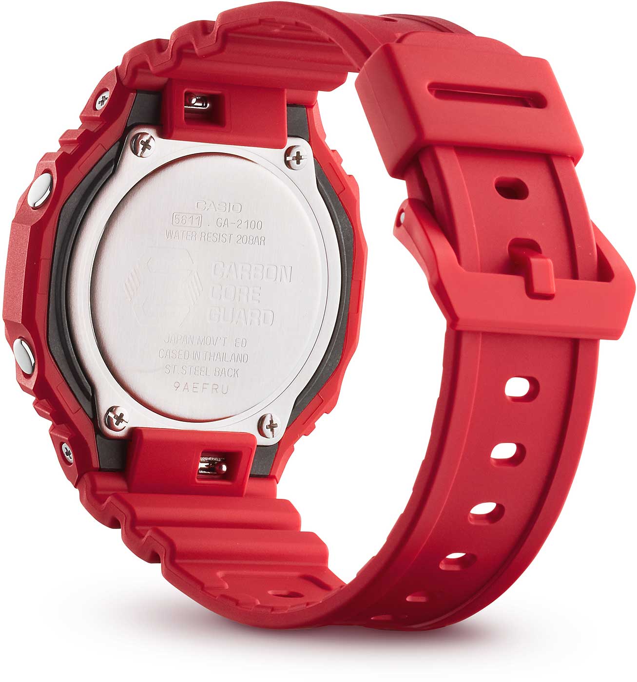 Casio G-Shock GA-2100-4AER Herrenuhr • Extreme Stoßfestigkeit • Kultiges Retro-Design