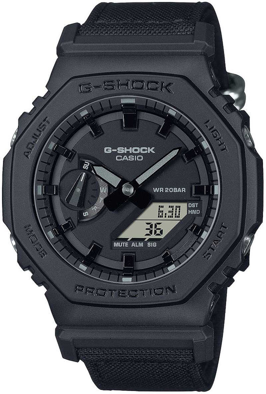 Casio G-Shock GA-2100BCE-1A Herren Uhr • 20 Bar • Chronograph