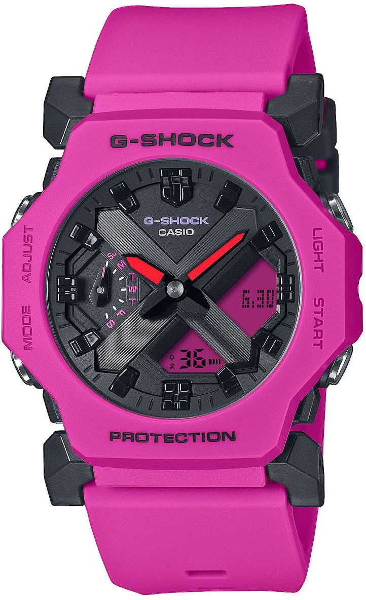 Casio G-Shock GA-2300-4AER Herrenuhr • Stoßfest • Weltzeit