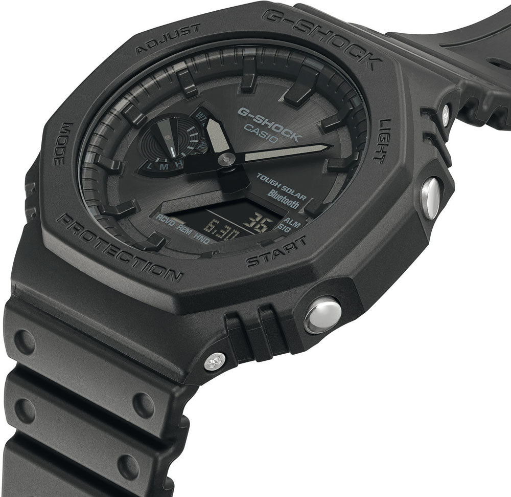 Casio G-Shock GA-B2100-1AER Herren Uhr • Solar • Bluetooth • 20 Bar Wasserdicht