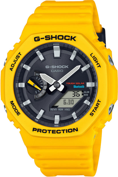 Casio G-Shock GA-B2100C-9AER Uhr • Solar • Bluetooth • Gelb