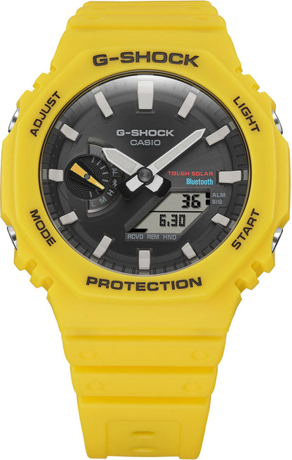 Casio G-Shock GA-B2100C-9AER Uhr • Solar • Bluetooth • Gelb