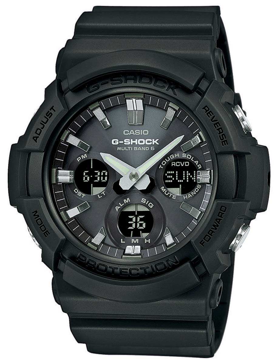 Casio G-Shock GAW-100B-1AER Uhr • Funk-Solar • 20 Bar Wasserdicht