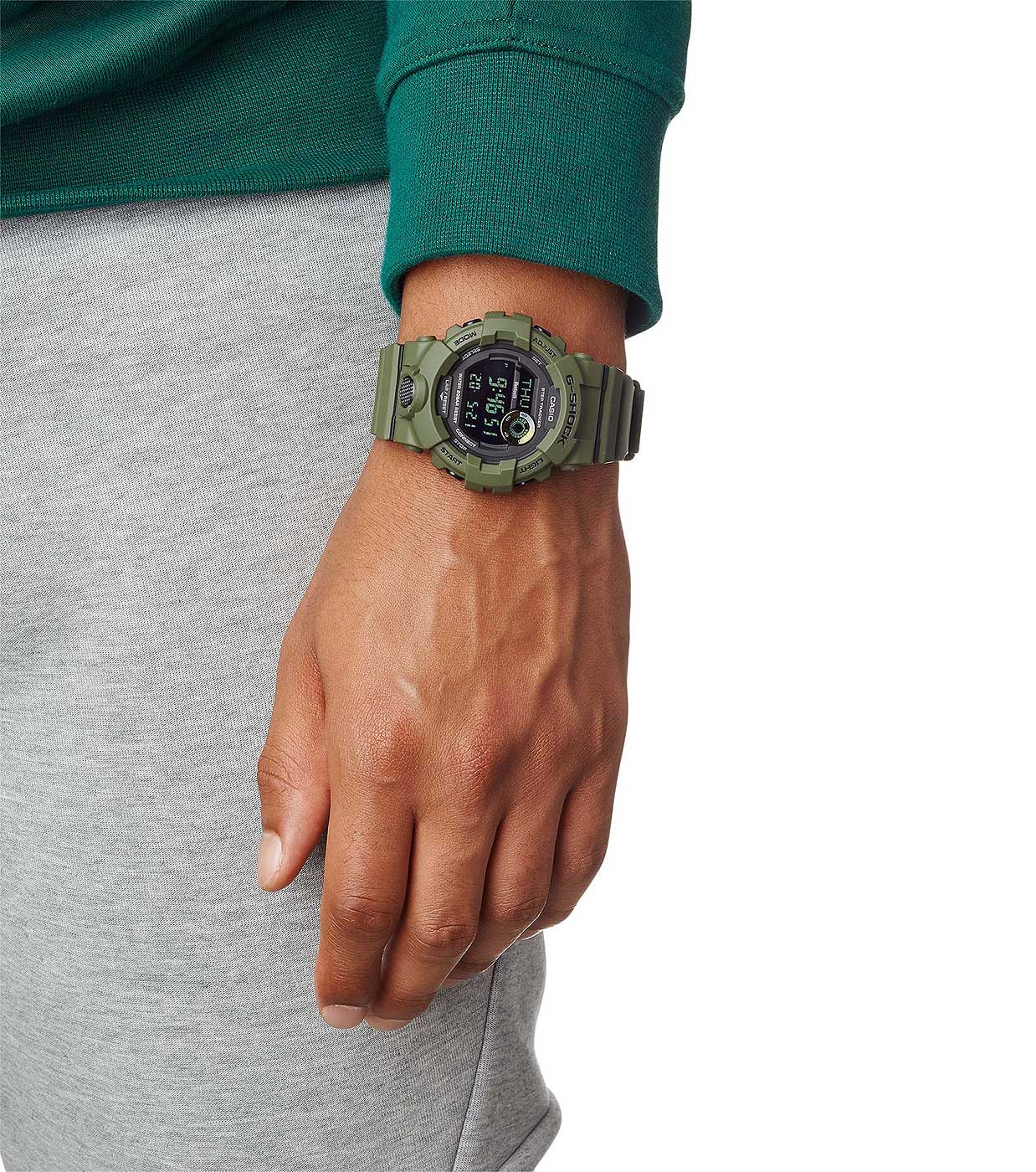 Casio G-Shock G-Squad GBD-800UC-3ER Herren Uhr • Bluetooth • Robustes Resin-Gehäuse
