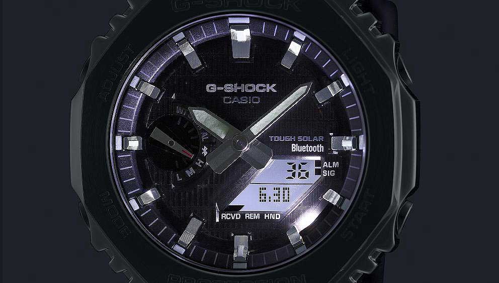 Casio G-Shock GBM-2100-1AER Uhr • Tough Solar • Smartphone Link