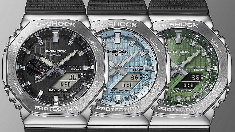 Casio G-Shock GBM-2100A-1A3ER Uhr • Tough Solar • Bluetooth
