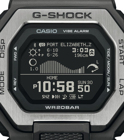 Casio G-SHOCK G-LIDE GBX-100 GBX-100TT-8ER Uhr • Smartphone-Linked • 20 Bar Wasserdichtigkeit