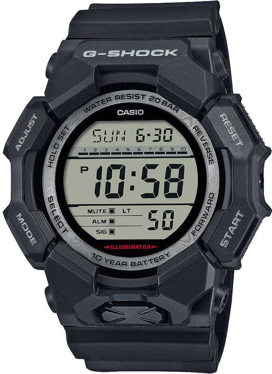 Casio G-Shock GD-010-1ER Men's Watch • 10-Year Battery • Carbon Core Guard