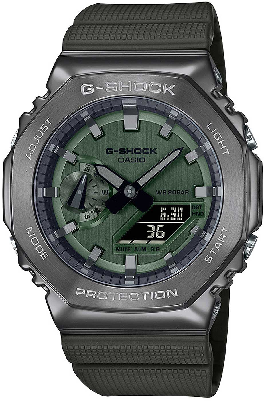 Casio G-Shock GM-2100B-3AER Uhr • Stoßfest • 20 ATM