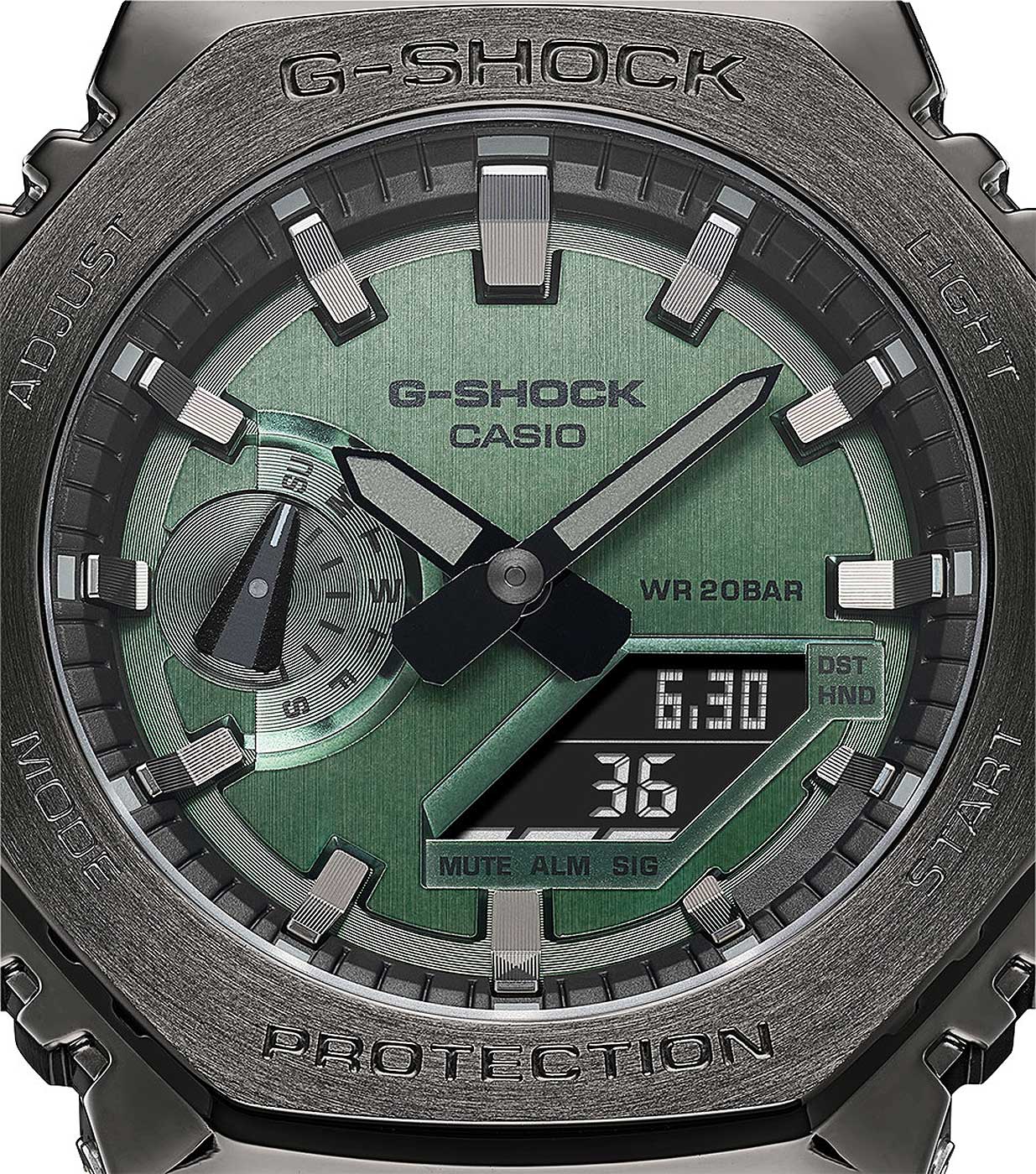 Casio G-Shock GM-2100B-3AER Uhr • Stoßfest • 20 ATM