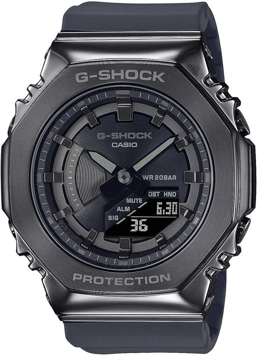 Casio G-Shock GM-S2100B-8AER Uhr • Metalllünette • 20 Bar Wasserdicht