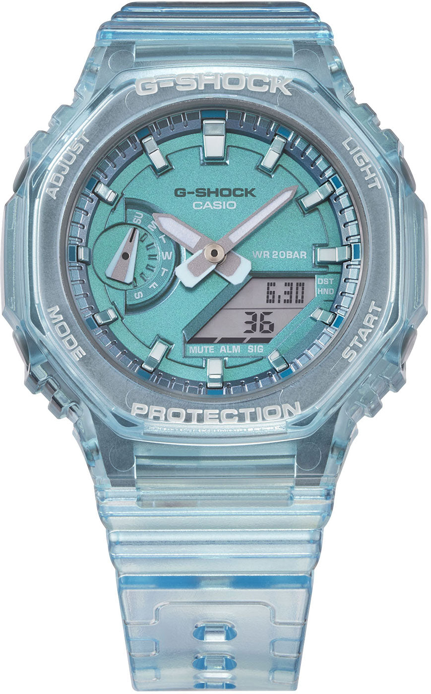 Casio G-SHOCK GMA-S2100SK-2A Damen Uhr • Quarz Uhrwerk • 20 Bar Wasserdicht