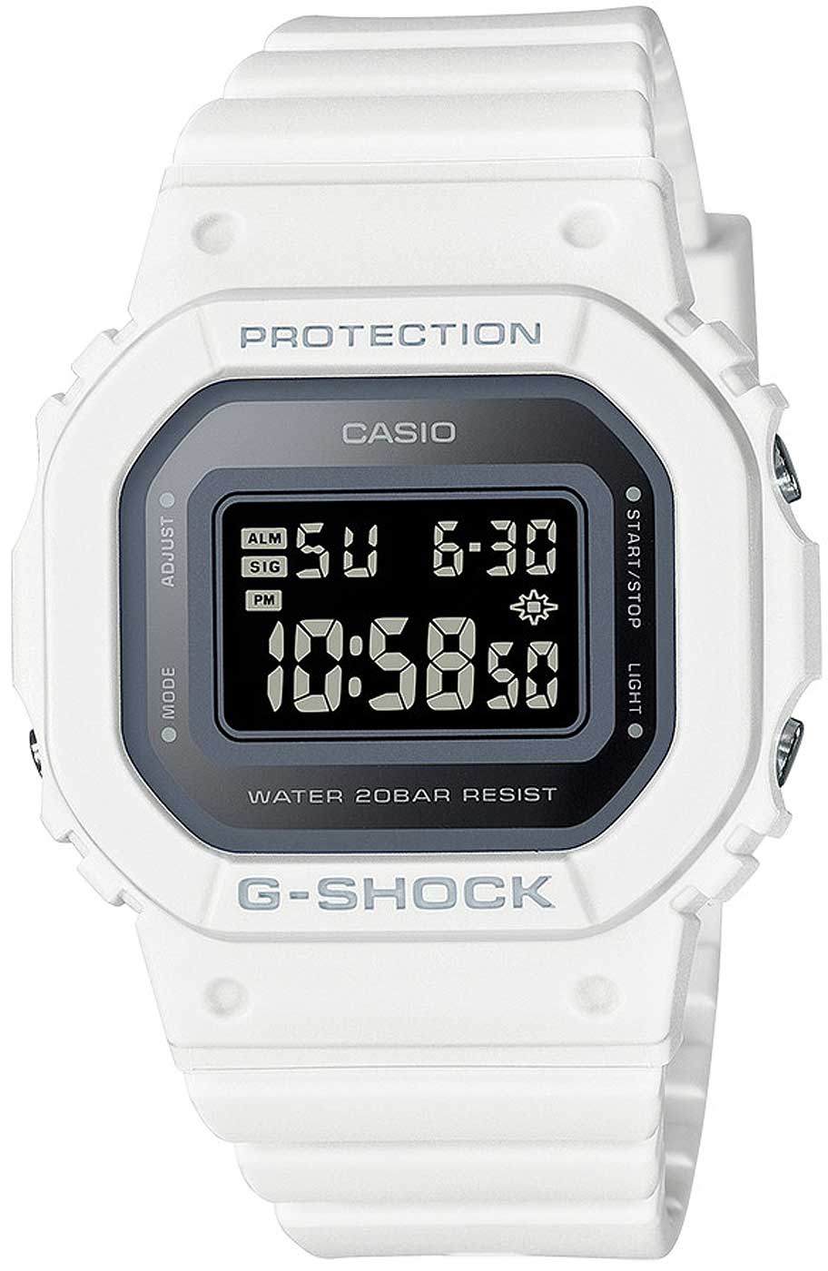 Casio G-Shock GMD-S5600-7ER Uhr • Stoßfest • 200m Wasserdichtigkeit