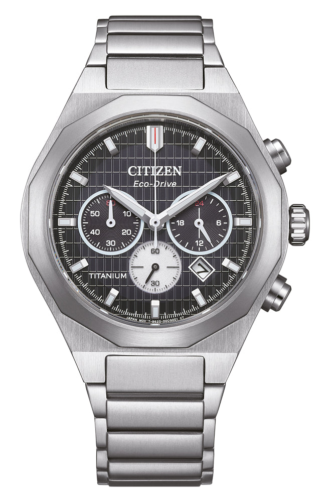 Citizen Super Titanium CA4690-51E Uhr • Eco-Drive • Saphirglas