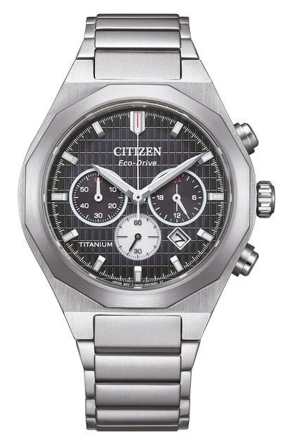 Citizen Super Titanium CA4690-51E Uhr • Eco-Drive • Saphirglas
