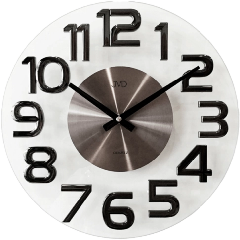 Wanduhr modern Glasuhr - JVD Modell: HT098.2