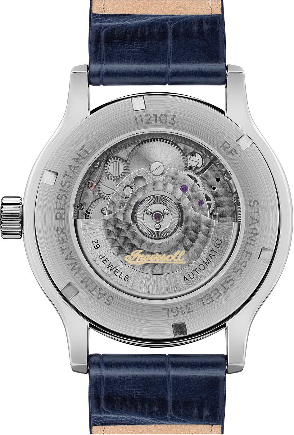 Ingersoll The Tempest I12103 Herren Uhr • Automatik • Offene Unruh