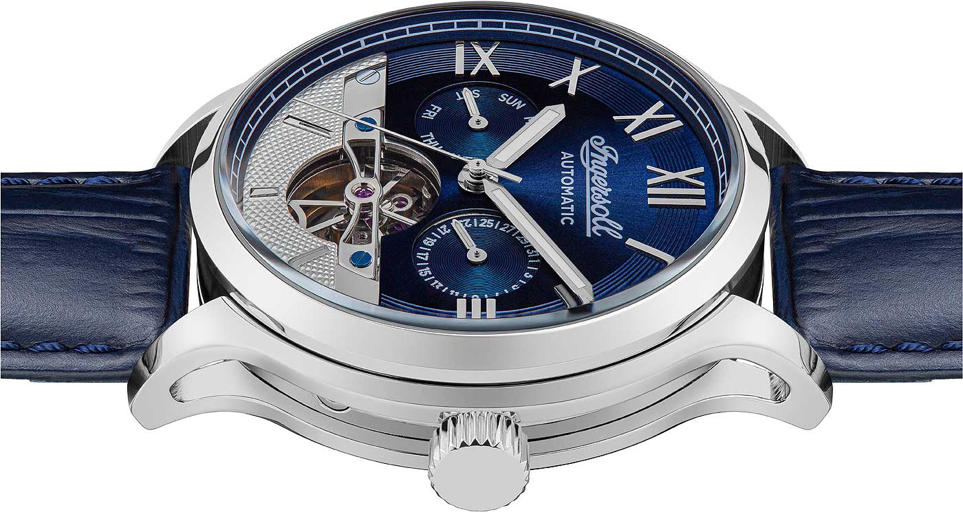 Ingersoll The Tempest I12103 Herren Uhr • Automatik • Offene Unruh