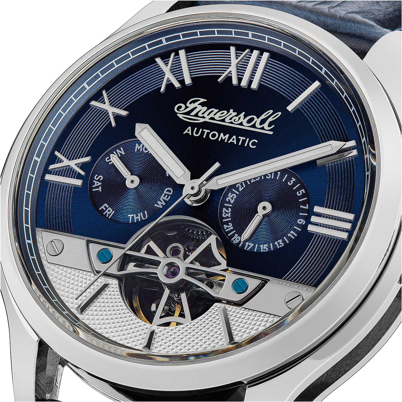 Ingersoll The Tempest I12103 Herren Uhr • Automatik • Offene Unruh