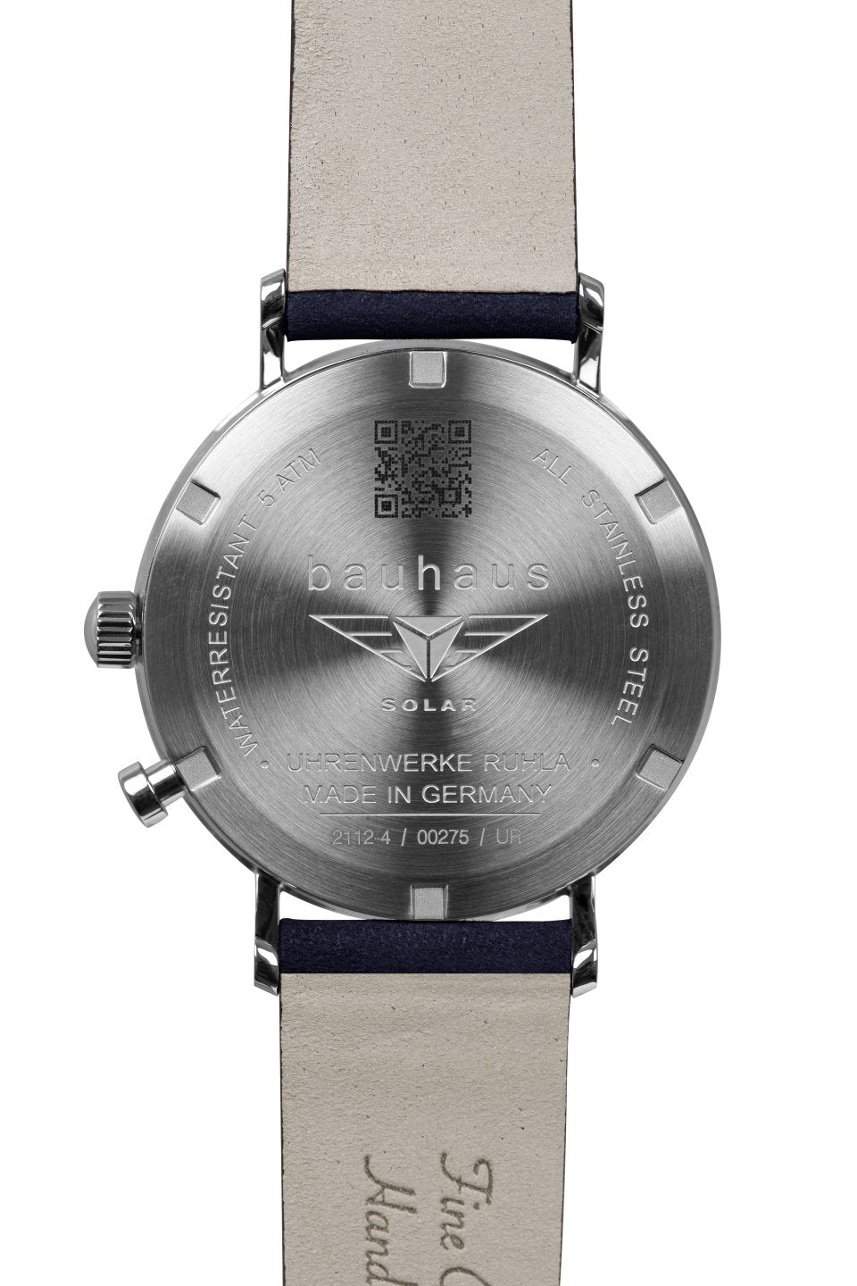 Bauhaus 2112-3 Herrenuhr • Solar-Antrieb • Made in Germany
