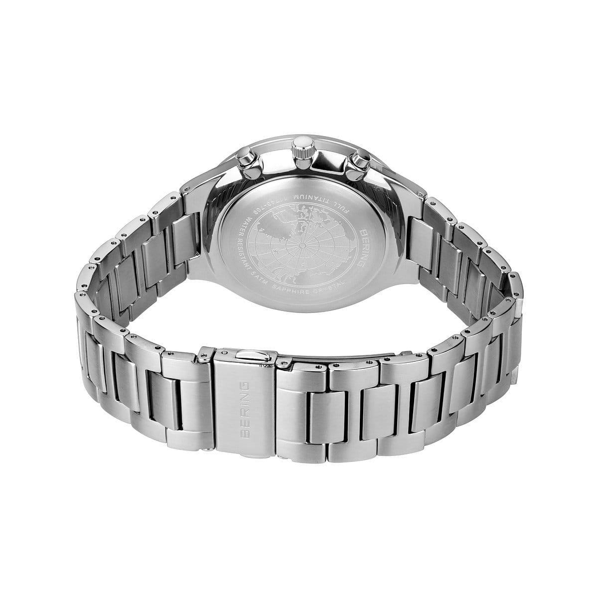 Bering Titanium 11743-709 Herrenuhr • Ultraleichtes Titan • Kratzfestes Saphirglas