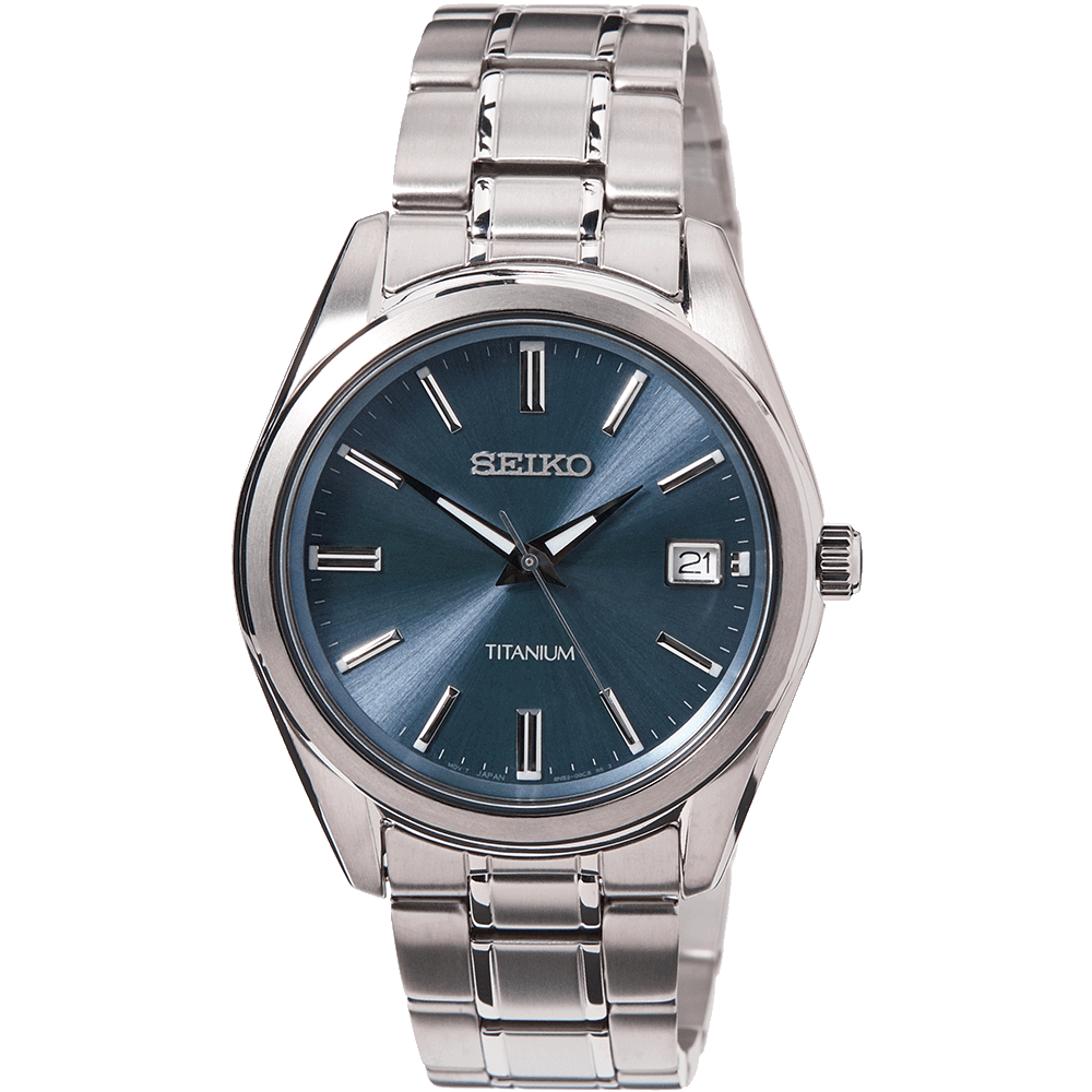 Seiko SUR371P1 Herren Uhr • Präzises Quarzwerk • Saphirglas