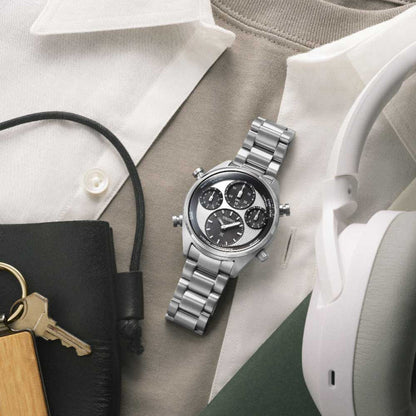 Seiko Prospex Speedtimer SFJ001P1 Herren Uhr • Solar Manufakturkaliber • Saphirglas