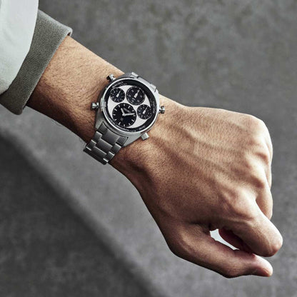 Seiko Prospex Speedtimer SFJ001P1 Herren Uhr • Solar Manufakturkaliber • Saphirglas