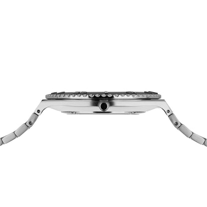 Bering Classic 18940-708 Herrenuhr • Kratzfestes Saphirglas • Grünes Sunray-Zifferblatt