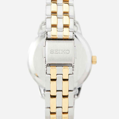 Seiko Essentials SUR410P1 Uhr • Saphirglas • Bicolor-Look