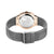 Bering Classic 12131-369-GWP Damenuhr • Kratzfestes Saphirglas • Feines Milanaise-Armband