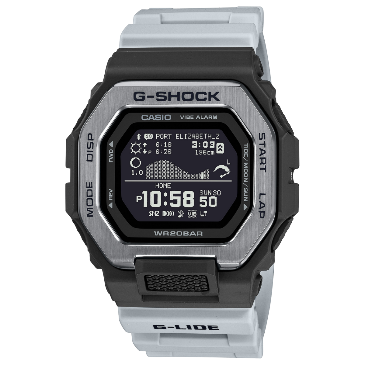 Casio G-Shock GBX-100TT-8ER Herren • 200 m Wasserdicht • Bluetooth & Surf-Funktion