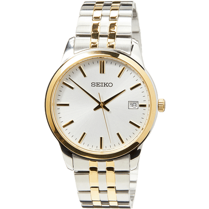 Seiko SUR402P1 Herrenuhr • Hardlexglas • Präzises Quarzwerk