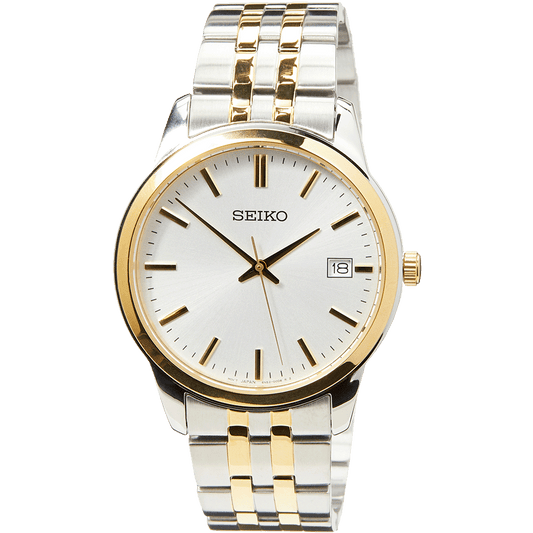 Seiko SUR402P1 Herrenuhr • Hardlexglas • Präzises Quarzwerk