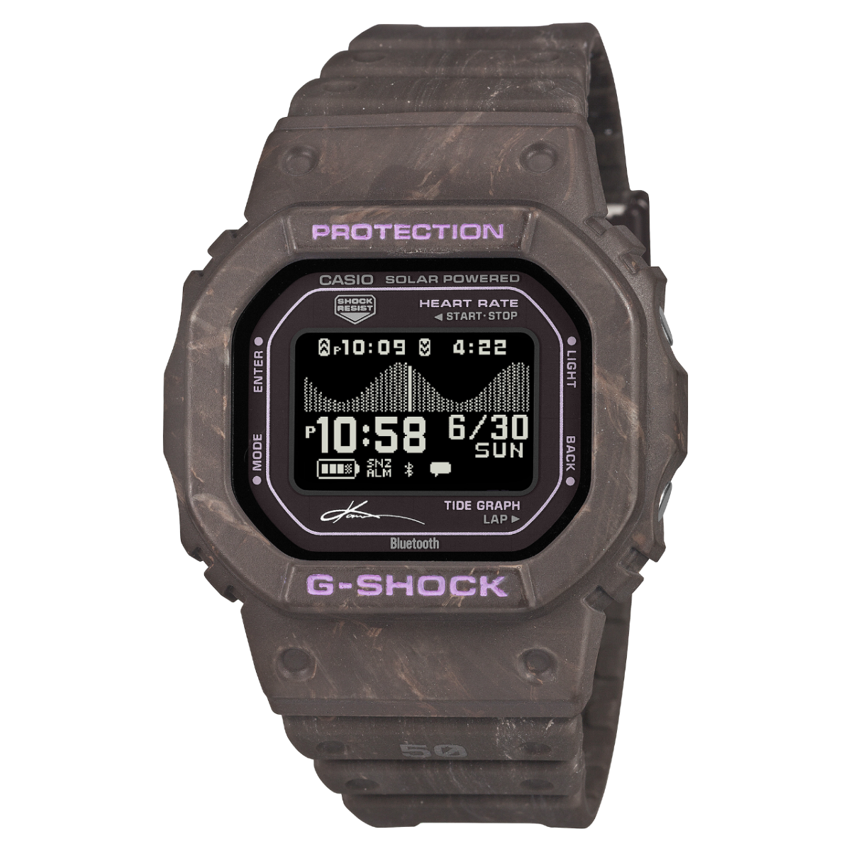 Casio G-Shock GBX-H5600KI-5ER Herren Armbanduhr Blau • Biobasiertes Harz • Solar mit Herzfrequenzmesser