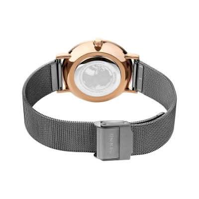 Bering Classic 13434-369 Women's Watch • Scratch-Resistant Sapphire Crystal • Fine Milanese Bracelet