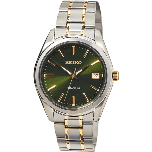 Seiko Essentials SUR377P1 Herrenuhr • Saphirglas • LumiBrite
