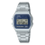 Casio Vintage A158WEA-2EF Armbanduhr Blau • Edelstahlarmband • Stoppuhr