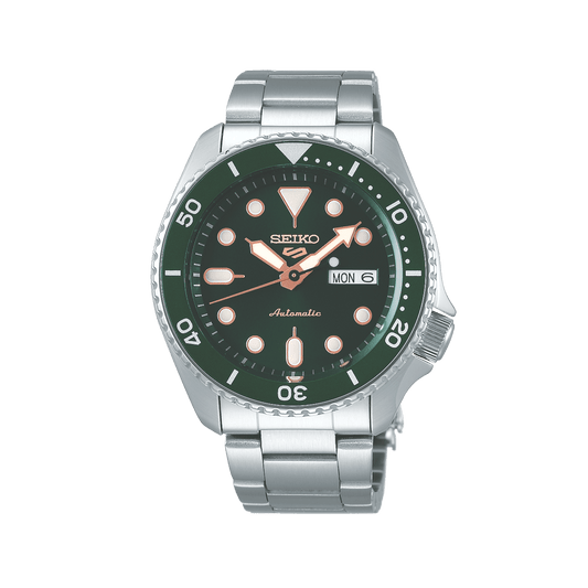 Seiko 5 Sports SRPD63K1 Uhr • Automatik • Grün