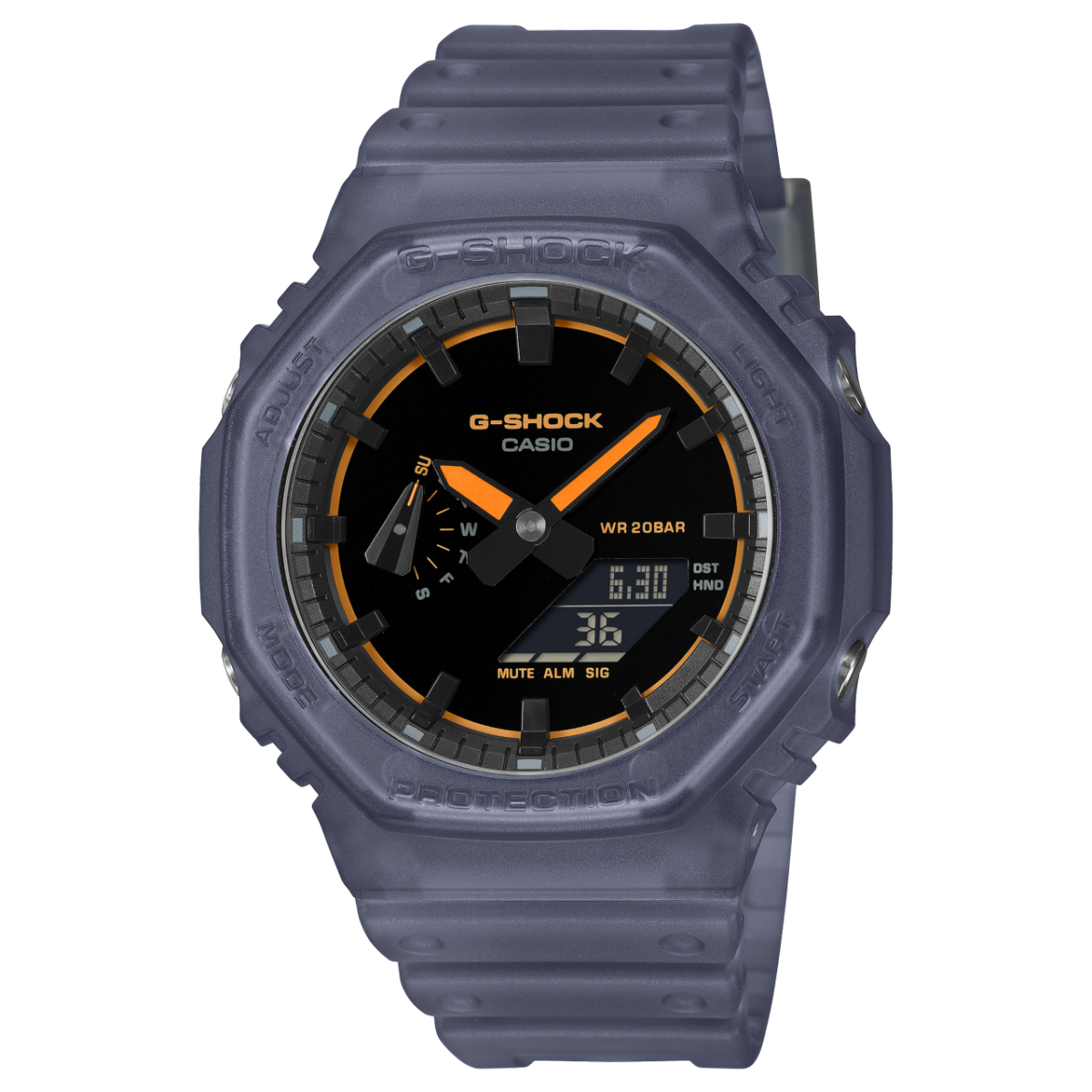 Casio G-Shock GA-2100K-2AER Herrenuhr • Carbon Core Guard • Stoßfest &amp; 20 bar