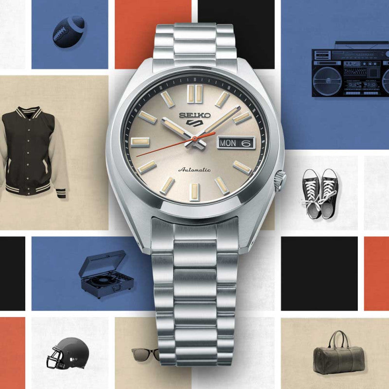Seiko 5 Sports SNXS SRPK91K1 Unisex Uhr • Automatikwerk • Robustes Edelstahlgehäuse