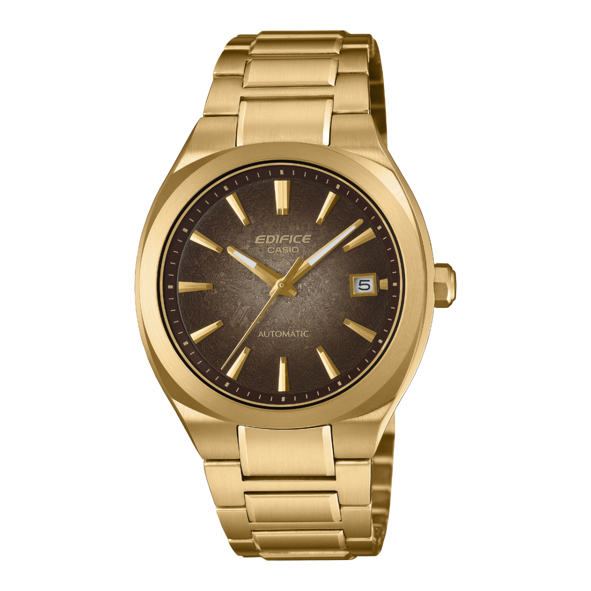 Casio EFK-200DG-5AER Edifice Herren Automatik • Saphirglas • Durchsichtiger Gehäuseboden