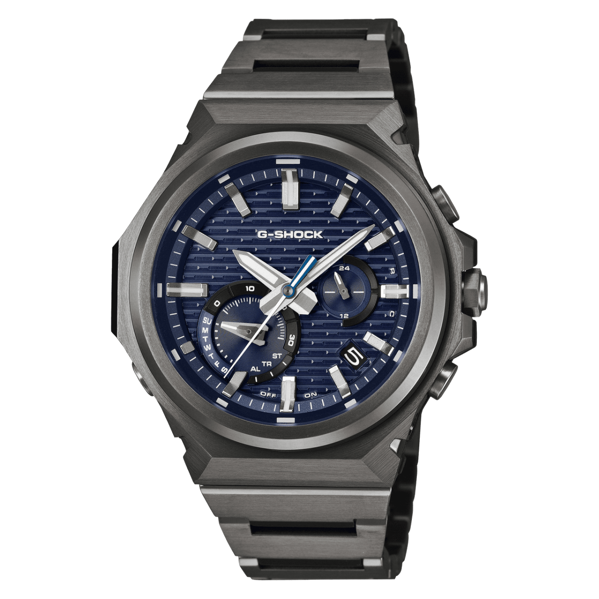 Casio GST-B1000BD-2AER G-Shock G-Steel Herren Armbanduhr Anthrazit • Tough Solar & Bluetooth • Ionenbeschichtetes